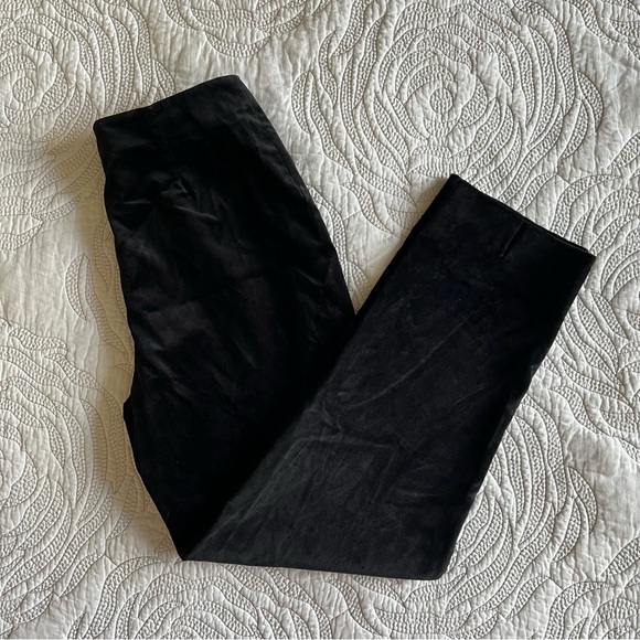 Piazza Sempione - Honia - Velvet Tapered Pants - Black - Picture 5 of 13